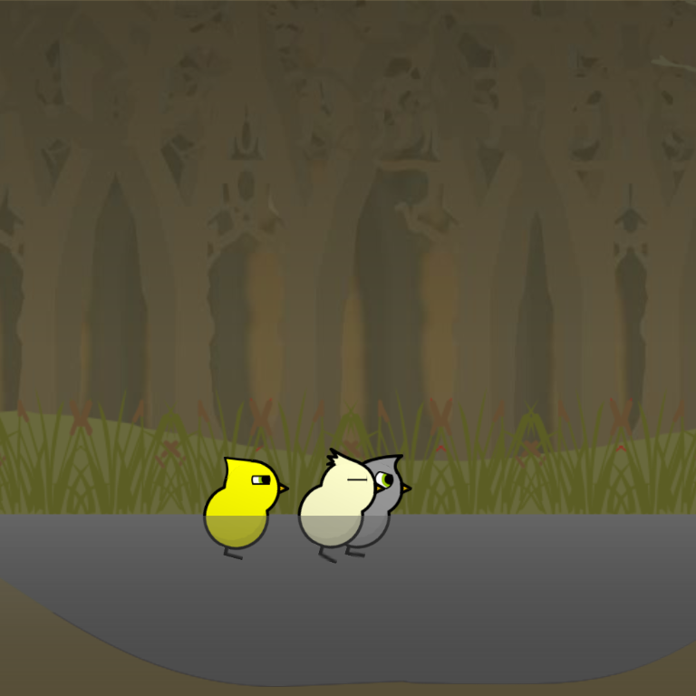 Gray Tufted Duck’s Race artwork