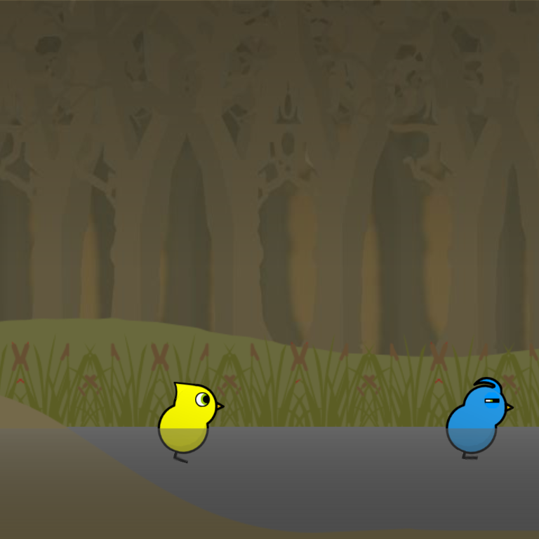 Blue Swoop Duck’s Race artwork